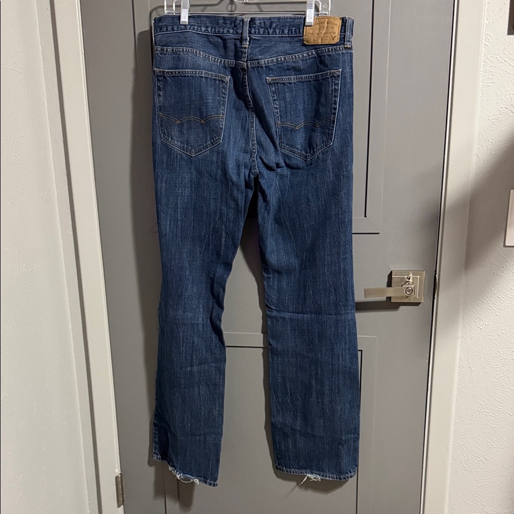 American Eagle Outfitters Dark Blue Boot Cut Jeans